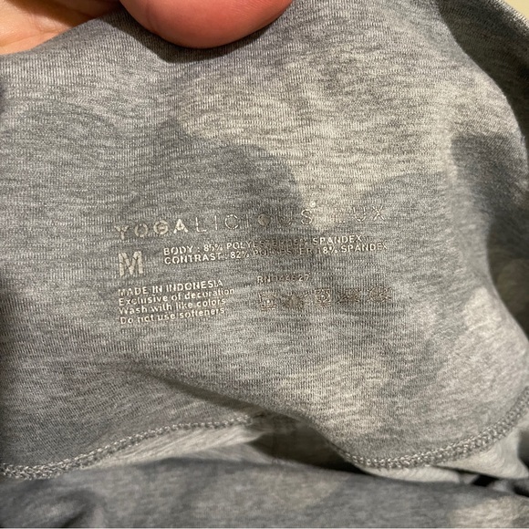 Yogalicious Lux Gray Camo Leggings - Picture 3 of 3